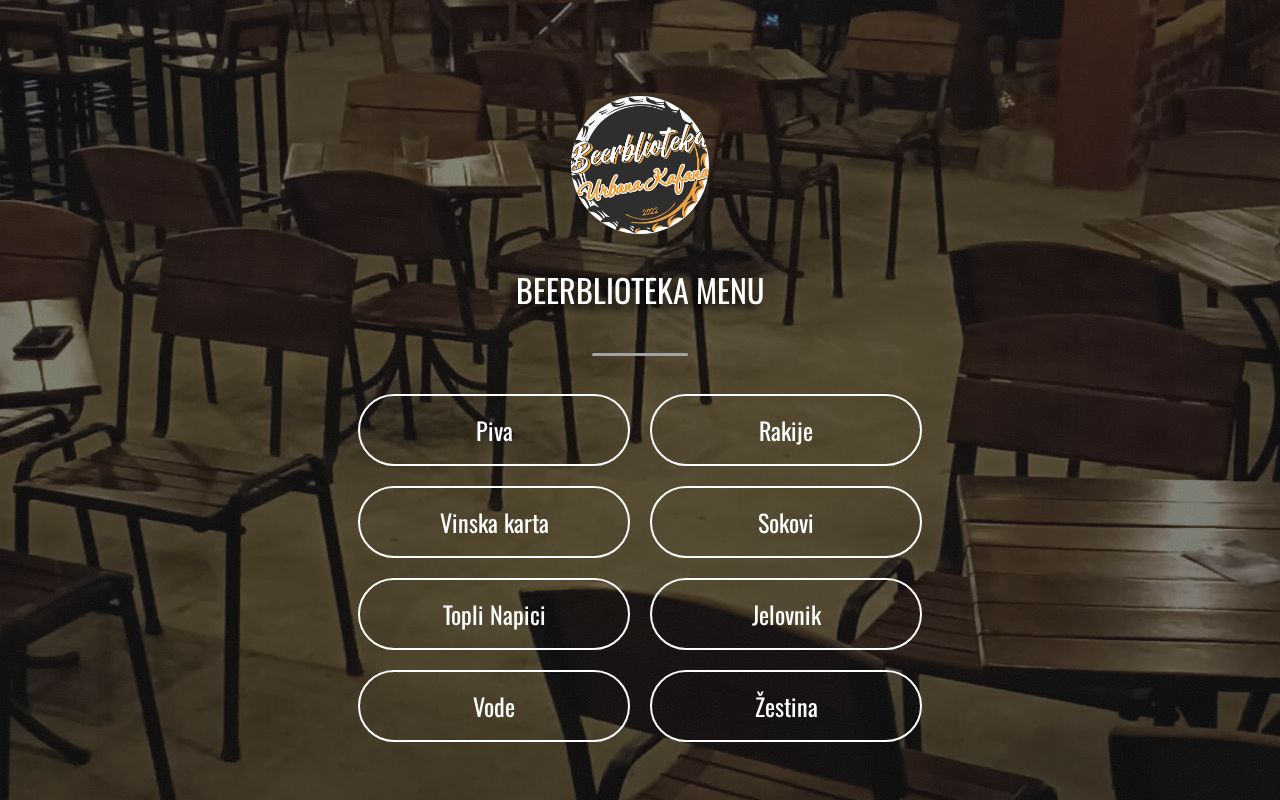 Beerblioteka rock'n'blues pub logo